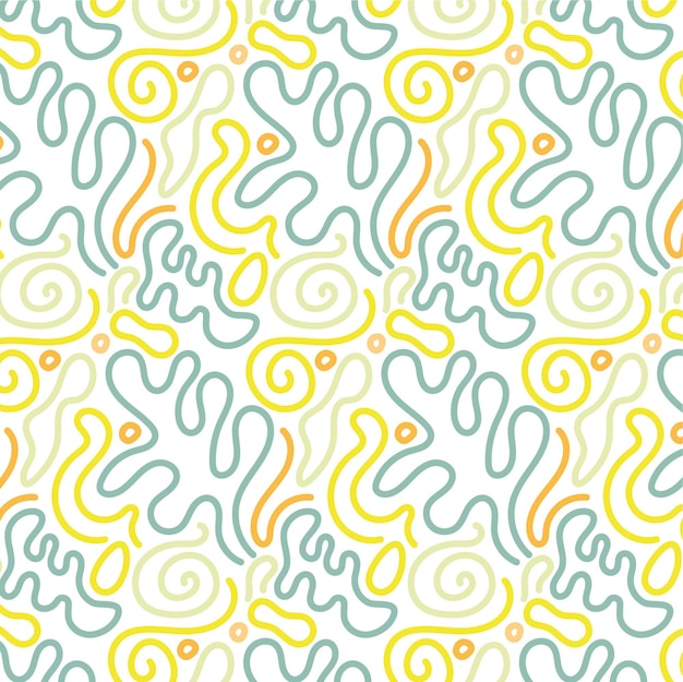 pattern lemon and leaves