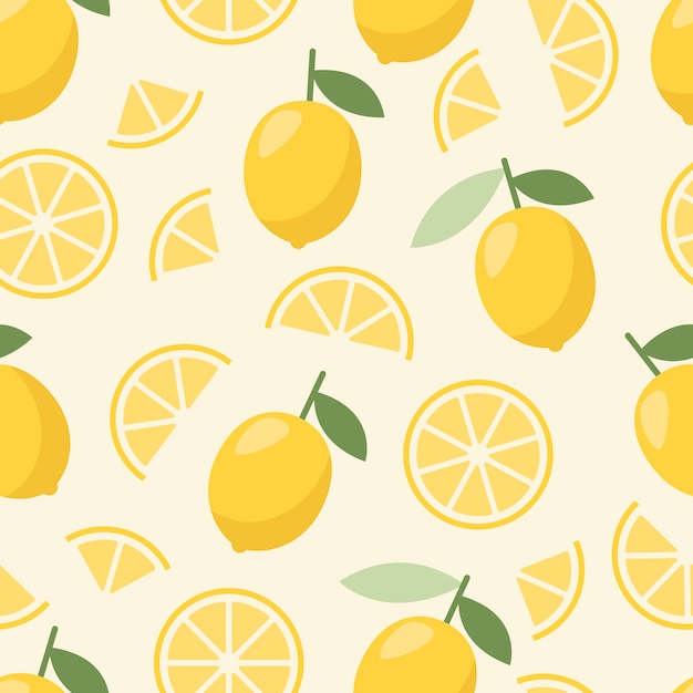 Pattern of lemon.