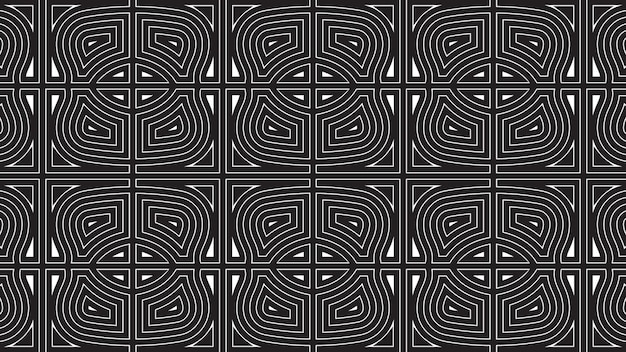 パターン ラインは、シームレスな幾何学的形状のラインを抽象化します。