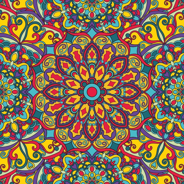 Vector pattern mandala