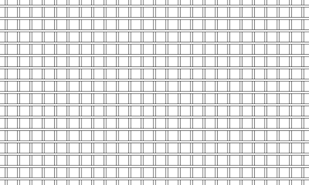 Pattern of metal squares with a white background