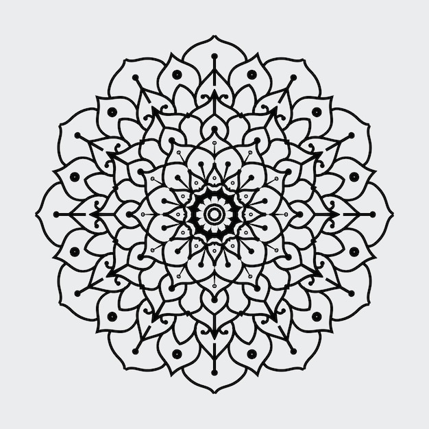 Pattern Motif Mandala Art Ornament Design Element