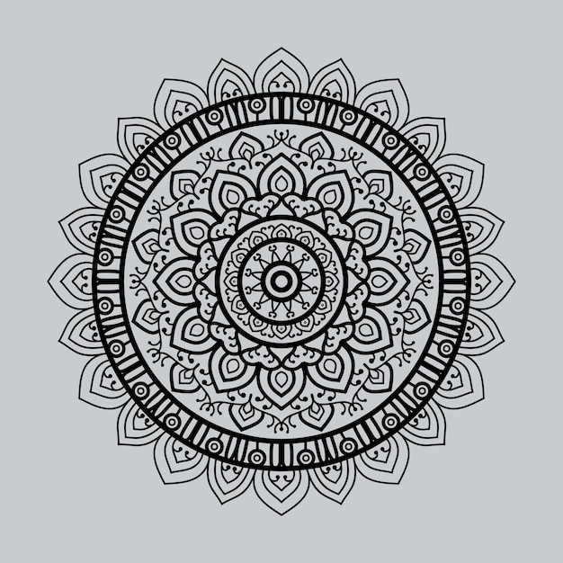 Pattern Motif Mandala Art Ornament Design Element