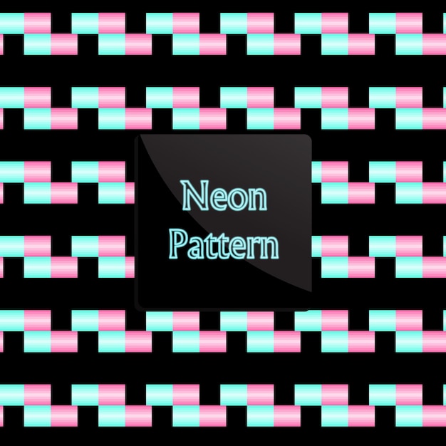 pattern neon Line Dotted line