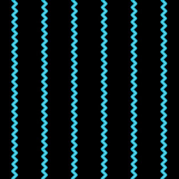 pattern neon Zigzag