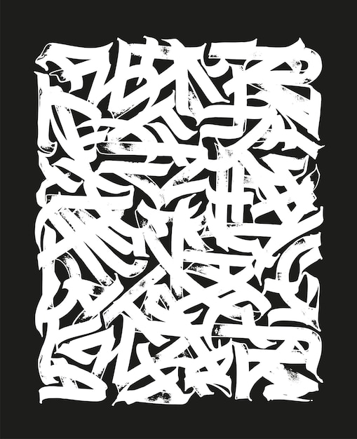 パターン装飾抽象的なスタイル書道とレタリング中世のラテン文字