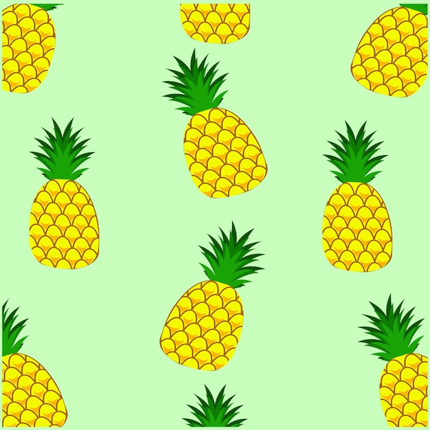 Pattern of pineapple