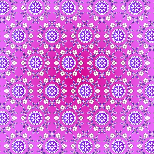 Pattern pink background vector 