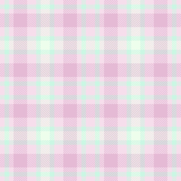 Pattern plaid background of fabric texture tartan with a check vector textile seamless