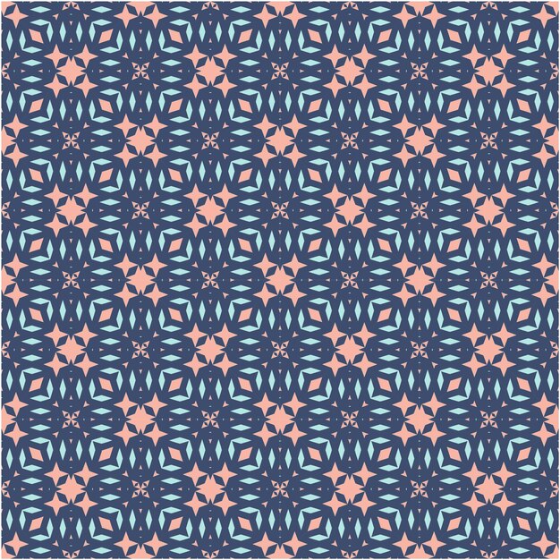 Pattern print with minimalist motif design