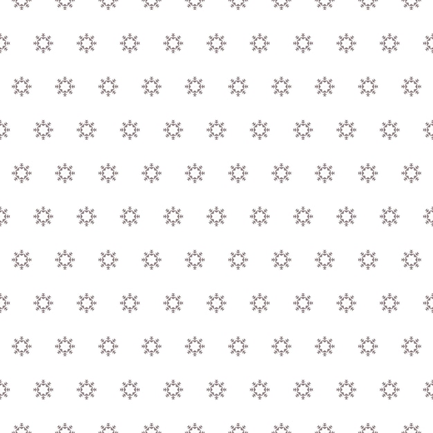 Pattern scandinavian simple snowflakes