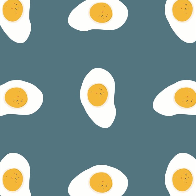 Modello uova strapazzate modello con cibo modello colazione per tessuti tovaglioli cookingxdxaxdxa