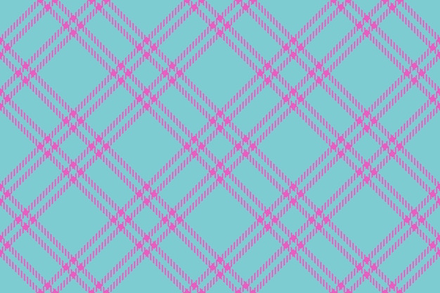 Pattern seamless textile Plaid background fabric Vector texture tartan check