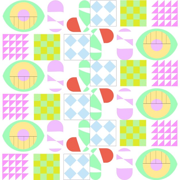 Pattern Shapes Geometric Abstract