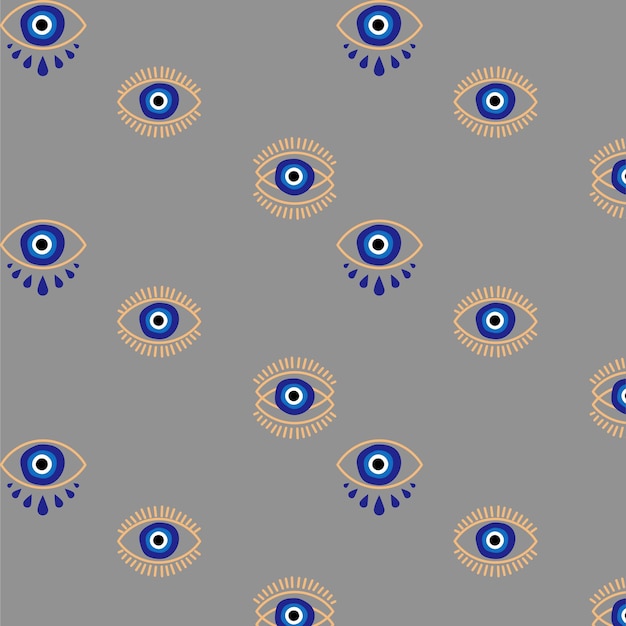 Pattern symbols from the evil eye