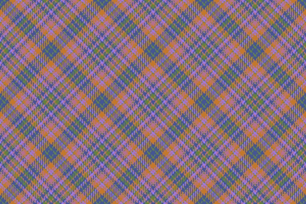 Pattern texture background Textile fabric vector Check seamless plaid tartan