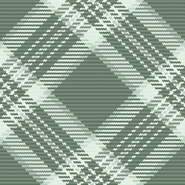 Pattern texture fabric of vector background seamless with a plaid textile check tartan in pastel and white colors