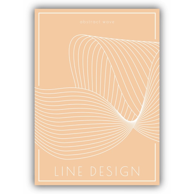 Образец волнистых линий Роскошный абстрактный фон Интерьерный дизайн обои текстуры текстиль Возможность упаковки баннеров и творческих дизайнерских идей