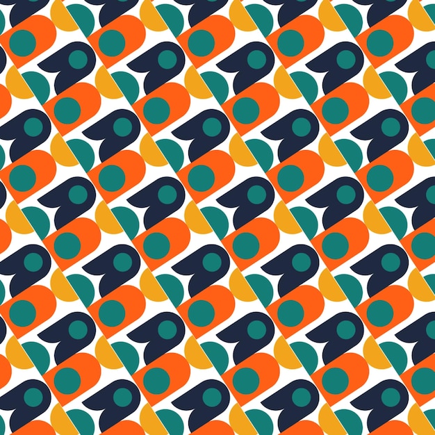 A pattern with a bird on it