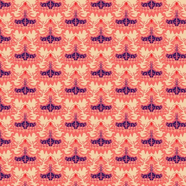 Vector pattern with flowers