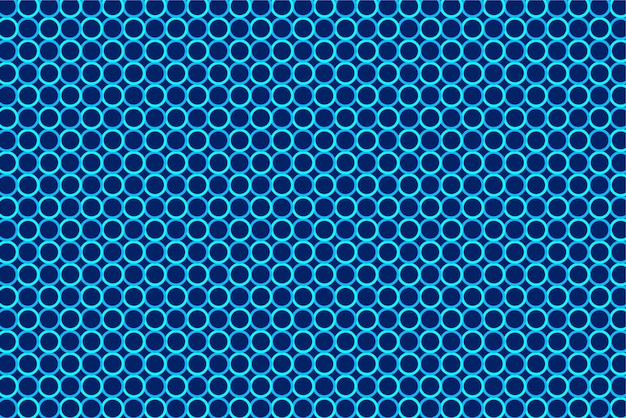 Pattern with geometric elements in blue tones gradient abstract background