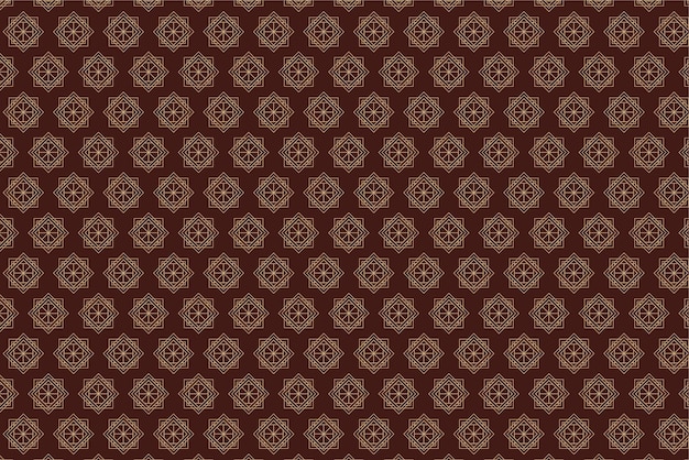 Pattern with geometric elements in crimsongold tones abstract gradient background