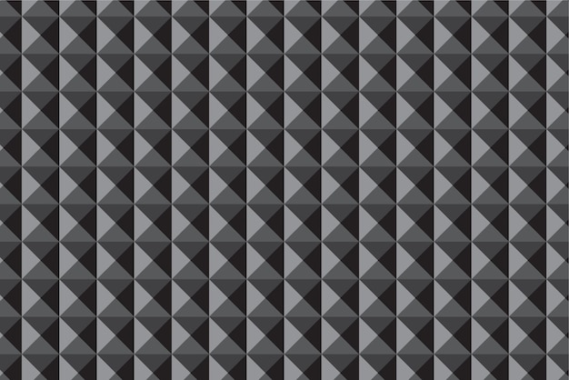 Pattern with geometric elements in gray tones gradient abstract background