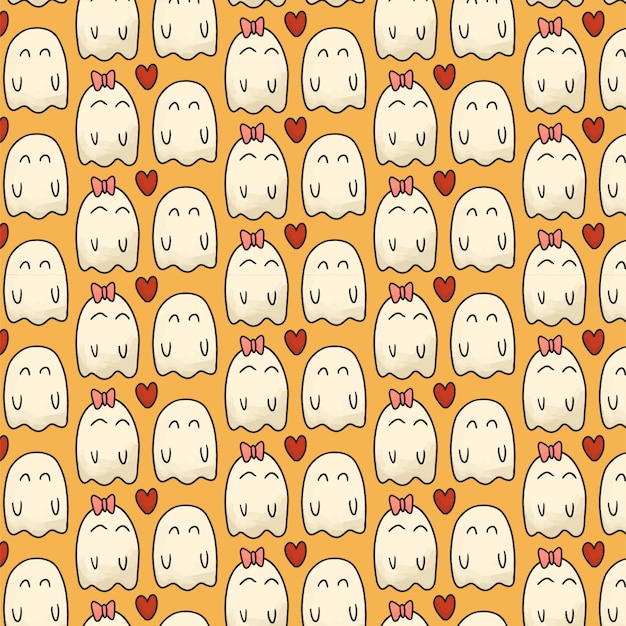 Pattern with ghost couple