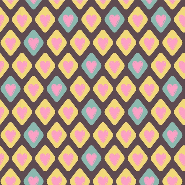 pattern with hearts