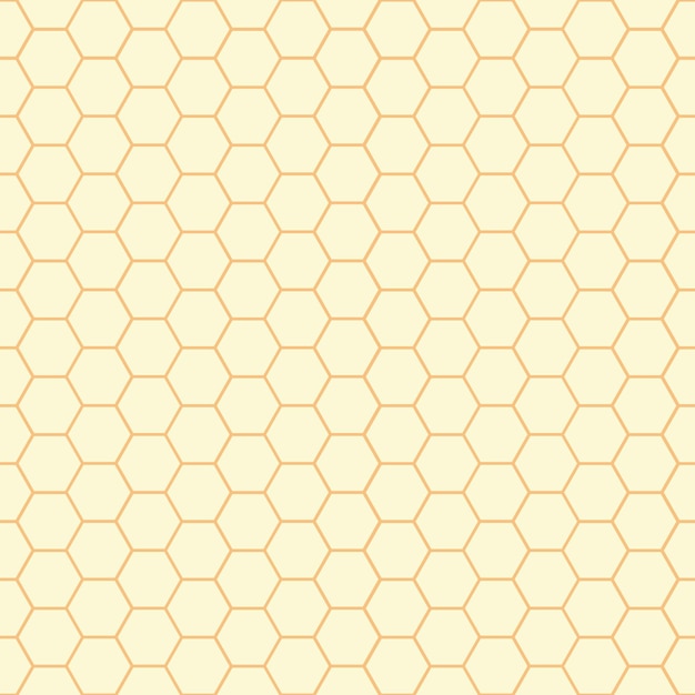 Vector pattern with honeycombs