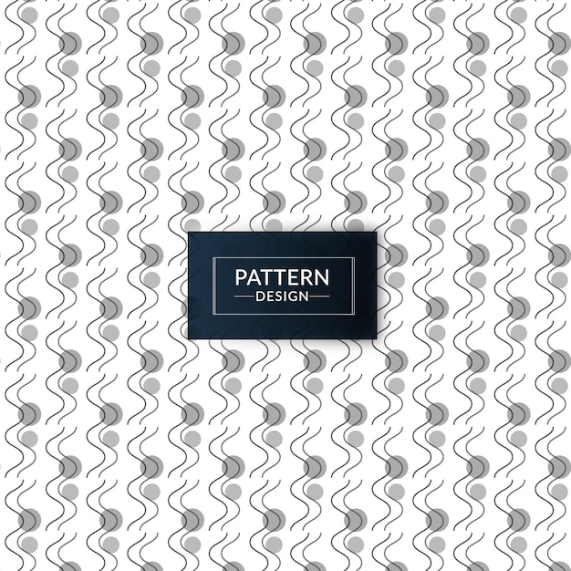 A pattern with a label that says pattern design.