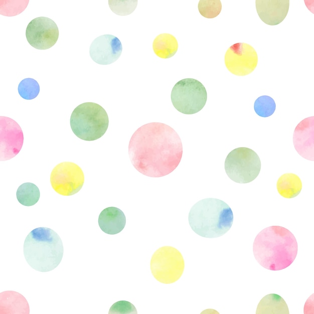 pattern with multicolored balls