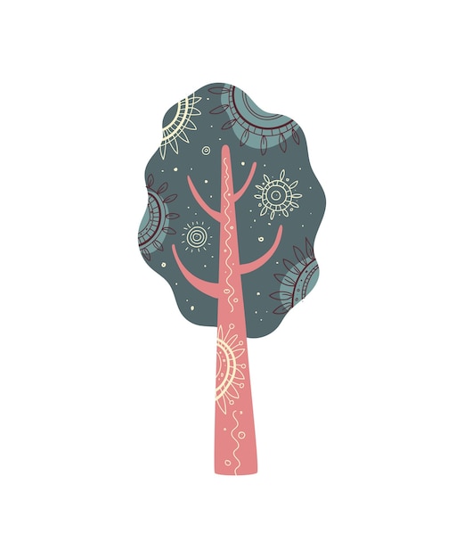 Patterned tree