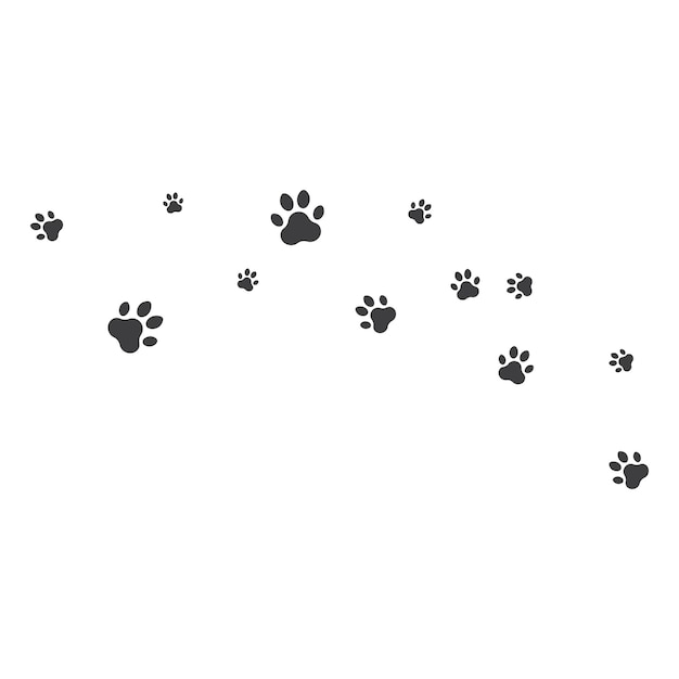 Paw background template