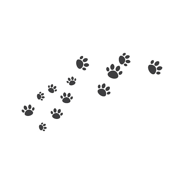 Paw background template