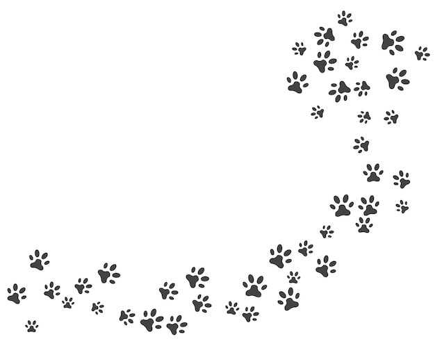 Vector paw icon vector illustration design