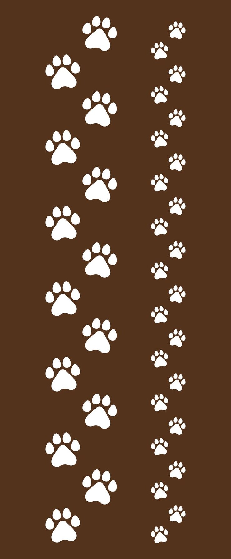 Vector paw vector icon