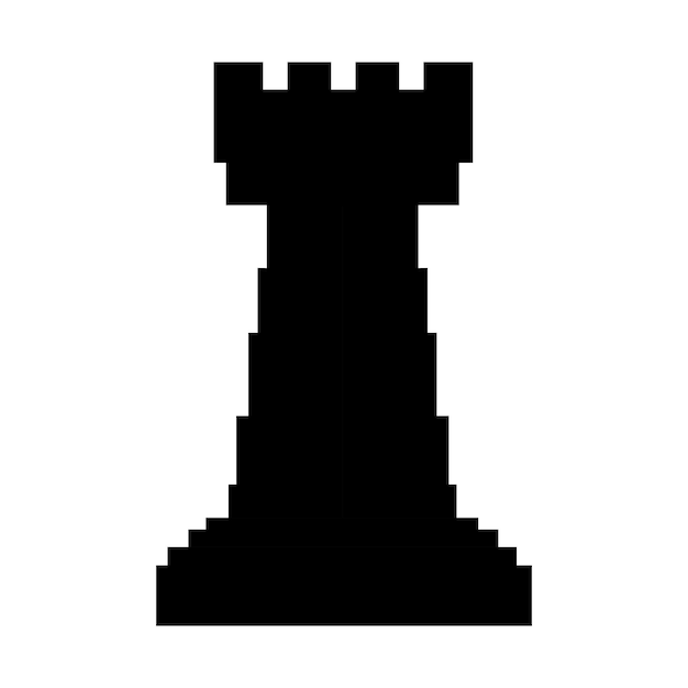 Vector pawn chess icon