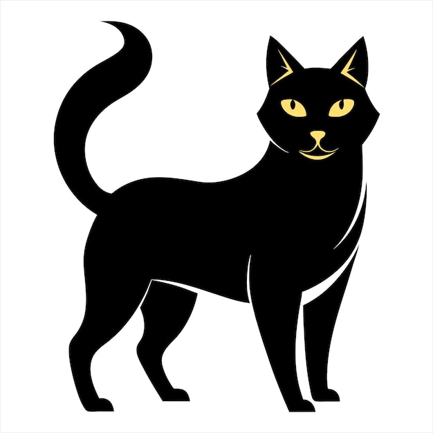 Paws and Precision Mastering Cat Vector Illustratie Ontwerp