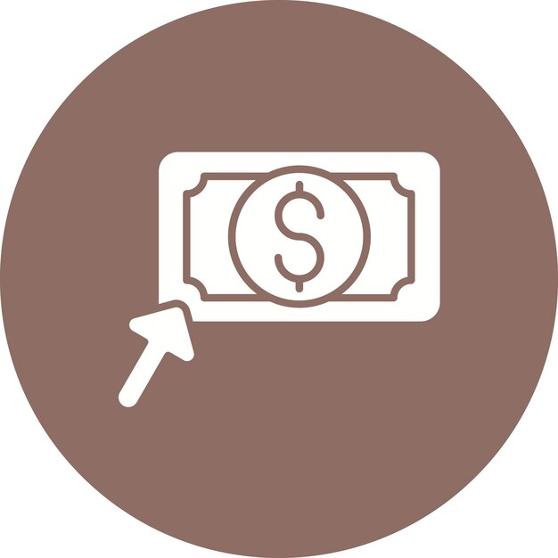Pay Per Click icoon vector afbeelding Kan worden gebruikt voor digitale marketing