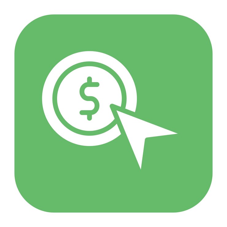 Vector pay per click vector illustration