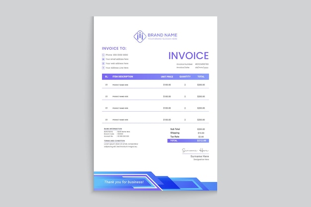 payment agreement design templates