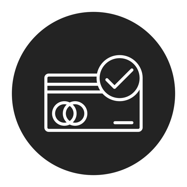 Payment Authentication icon vector image Kan worden gebruikt voor Safe Payment
