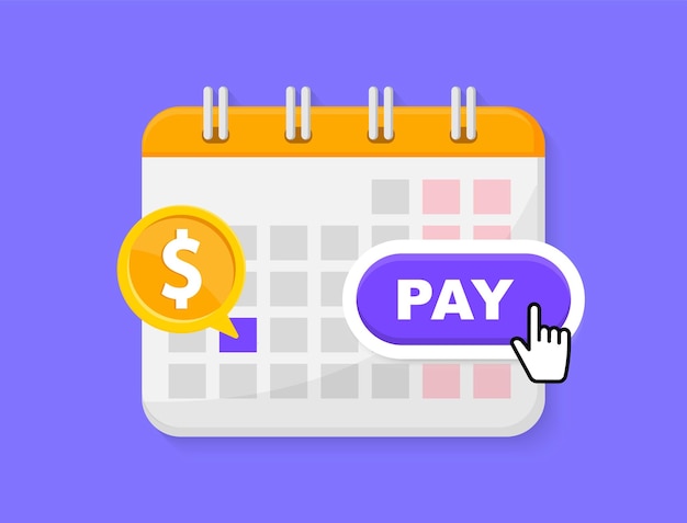 Payment date in calendar subscription payment