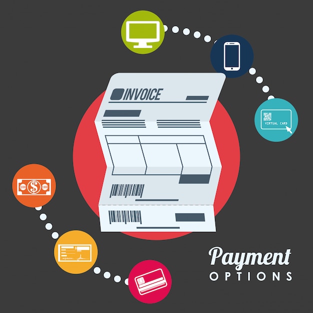 Payment design, vector illustration.