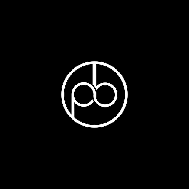 PB brief logo ontwerp