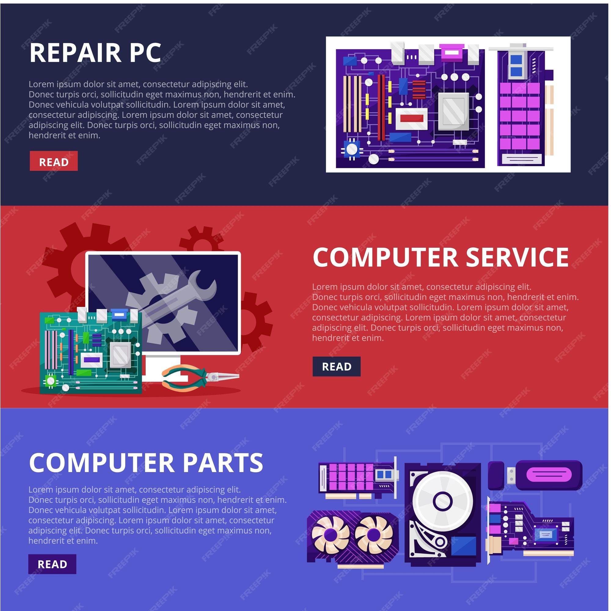 Computer Repair - PC Parts and Service