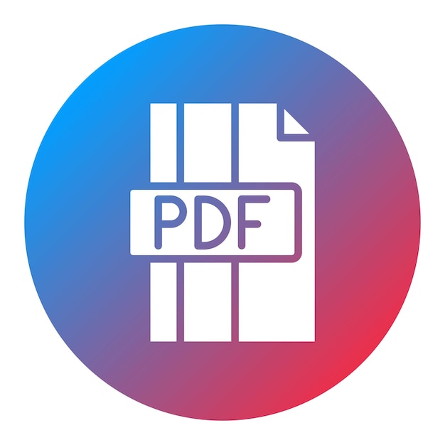 Pdf-icon vector afbeelding Kan worden gebruikt voor documenten en bestanden