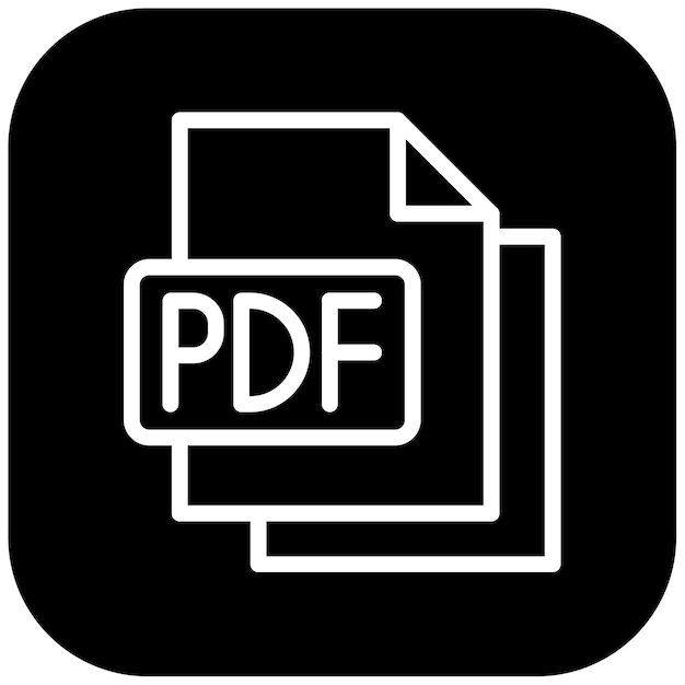 PDF-vectorillustratie