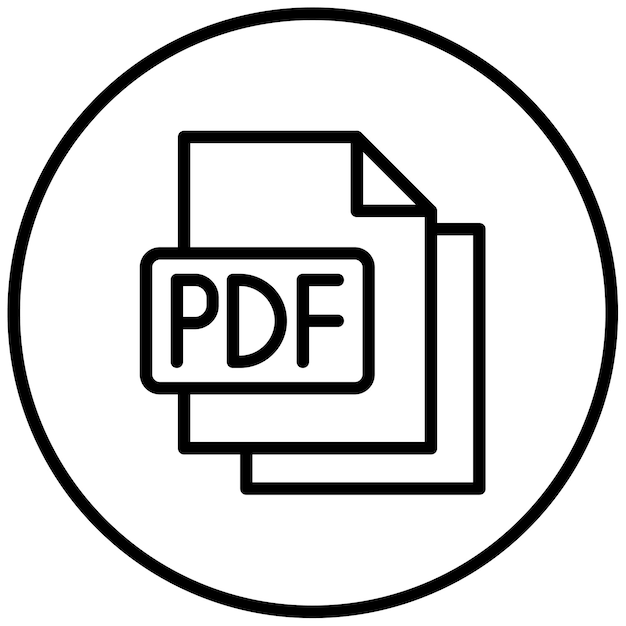 PDF-vectorillustratie
